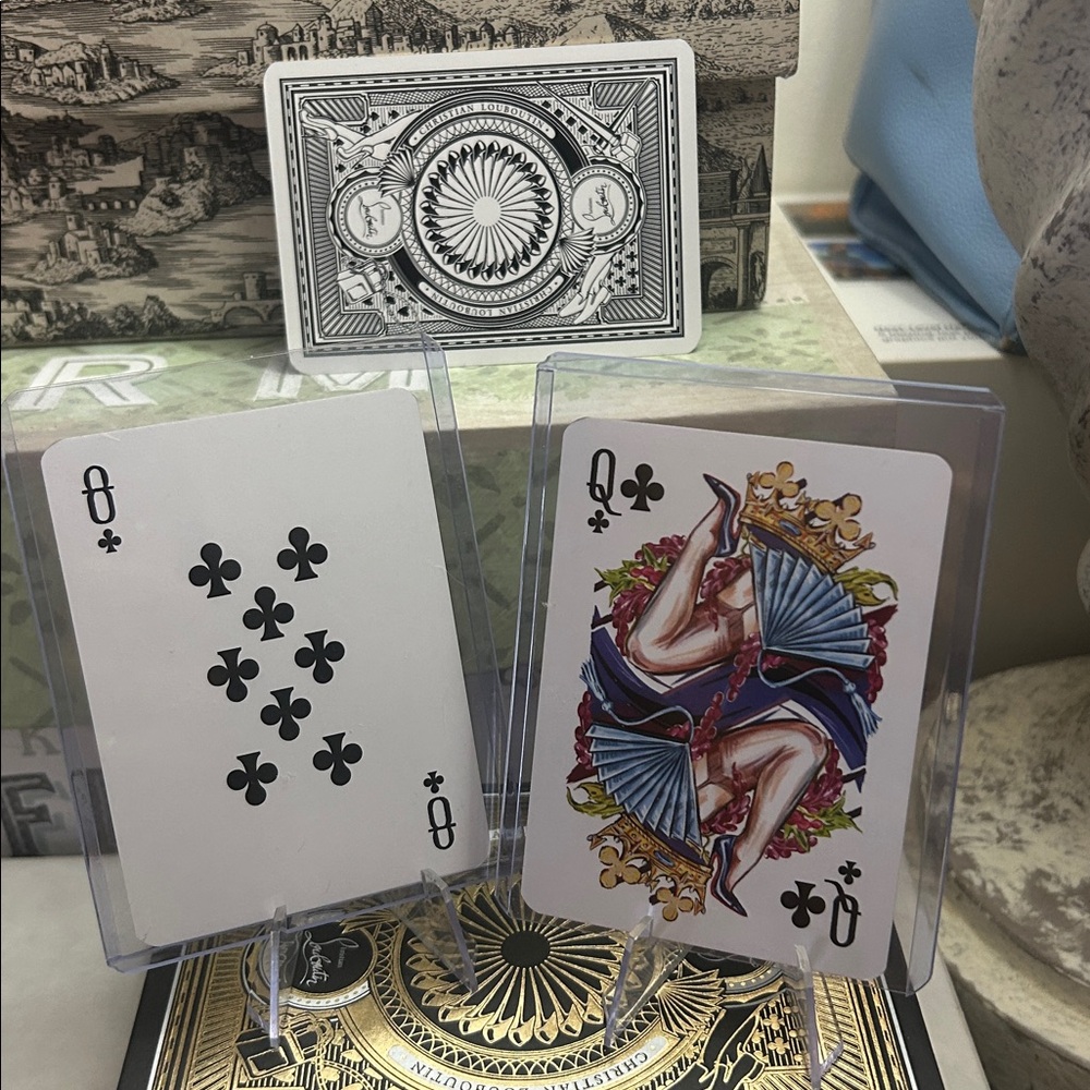 THREE Authentic Christian Louboutin Cards - Picture 2 of 5